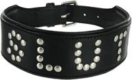 provocative studded leather s&m slut collar - indulge in playful restraint logo