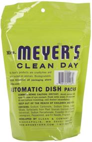 img 1 attached to 🍋 Mrs. Meyer's Lemon Verbena Dishwasher, 11.6 Ounce
