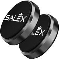 salex black magnetic mounts set logo