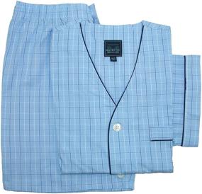 img 1 attached to 👔 Majestic International Men's Cotton Sleeve Pajama Clothing