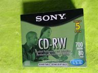 sony 5cdrw700l sony cd rw80 5 pack logo