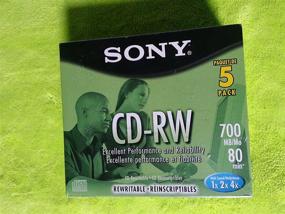 img 3 attached to Sony 5CDRW700L SONY CD RW80 5 Pack