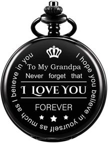 img 4 attached to SIBOSUN Granddaughter Grandfather Granddaddy Personalized