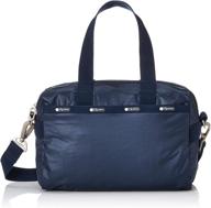 👜 lesportsac essential uptown satchel - gravel handbags & wallets for women logo