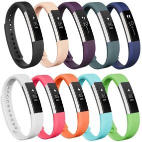 img 4 attached to 🏋️ ТОП-10 упаковок спортивных сменных ремешков для Fitbit Alta/Alta HR/Ace - Совместимые ремешки AK