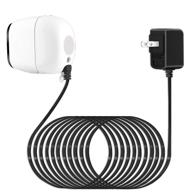 🔌 10ft кабель питания для уличной установки arlo pro 2 с egr qc 3.0 адаптером питания и погодостойким кабелем для зарядки на открытом воздухе для arlo pro, arlo pro 2, arlo go (черный) логотип