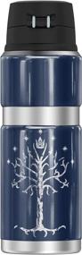 img 3 attached to 🌳 The Lord Of The Rings Tree Of Gondor Thermos Stainless King - Vacuum Insulated Stainless Steel Drink Bottle, 24oz