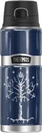 🌳 the lord of the rings tree of gondor thermos stainless king - vacuum insulated stainless steel drink bottle, 24oz логотип