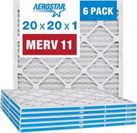 🌬️ плиссированный фильтр aerostar merv 11 20x20x1: оптимальная очистка воздуха для более чистого внутреннего пространства логотип