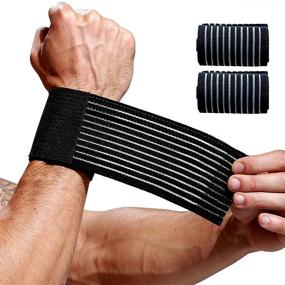 img 4 attached to 🖐️ Ultimate Comfort and Support: Arthritis Lightweight Compression Band Breathable Wristguard