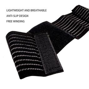 img 2 attached to 🖐️ Ultimate Comfort and Support: Arthritis Lightweight Compression Band Breathable Wristguard