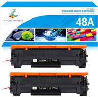 🖨️ true image 48a cf248a toner cartridge replacement for hp laserjet pro - black, 2-pack logo