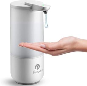 img 4 attached to 🧼 Touchless Automatic Soap Dispenser with Infrared Motion Sensor - Ideal for Bath, Kitchen Countertop - IPX6 Waterproof - 8.5OZ/250ML Capacity