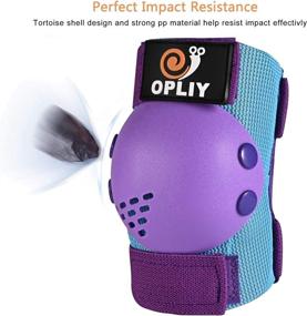 img 2 attached to 🛡️ Top-rated Kids Protective Gear Set: Knee Pads, Elbow Pads, and Wrist Guards for Roller Skating, Cycling, Skateboarding, Scooting, Rollerblading | Enhanced Safety Gear for Kids aged 2-7 Years Old