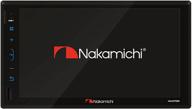 улучшите звук в вашем автомобиле с помощью автомагнитолы nakamichi nam1700 double-din с 7-дюймовым сенсорным экраном lcd, функцией mirrorlink, мультимедийным usb, mp3, am/fm, bluetooth, spotify и pandora (без cd/dvd). логотип