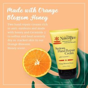 img 3 attached to The Naked Bee Orange Blossom Honey Serious Hand Repair Cream, 3.25 Oz: Ultimate Skincare Solution for Rejuvenated Hands