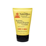 the naked bee orange blossom honey serious hand repair cream, 3.25 oz: ultimate skincare solution for rejuvenated hands logo