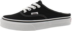 img 4 attached to Vans Authentic Sneaker Black White Men's Shoes