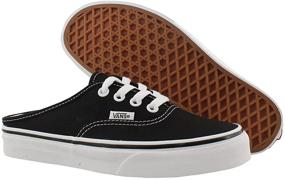 img 3 attached to Vans Authentic Sneaker Black White Men's Shoes