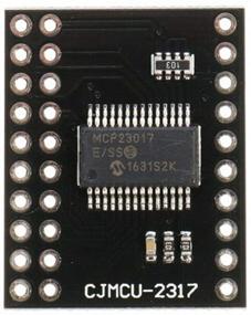 img 1 attached to Gump's Grocery MCP23S17: Enhance Your Arduino with a 16-Bit I/O Expander Shield Module
