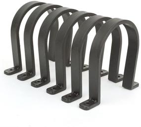 img 2 attached to 🔗 Convenient Storage Solution: Big Horn 11749PK 4-Inch Hose Hangers, 6-Pack