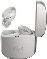 klipsch t5 true wireless серебристые логотип