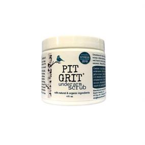 img 4 attached to All-Natural Pit Grit Underarm Scrub: Detox, Exfoliate & Combat Body Odor with Natural Deodorant