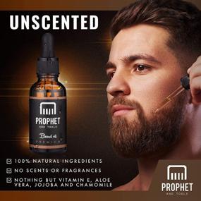 img 3 attached to 🧔 Advanced Beard Oil and Comb - Cutting-edge Formula for Hydration, Split End Treatment, Soothes Skin Irritation &amp; More, Immediate Results, Non-Greasy Facial Hair Oil