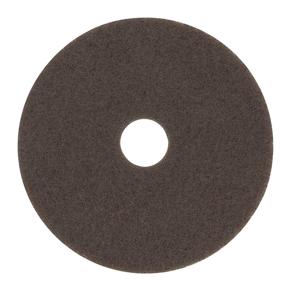 img 1 attached to 🧽 3M Brown Stripper Floor Pad 7100: 17" Wet or Dry Foam Stripping & Deep Scrubbing Pad