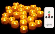 topstone tealights flameless flickering decoration логотип