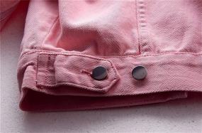 img 1 attached to SANGTREE Womens Button Sleeves Jacket