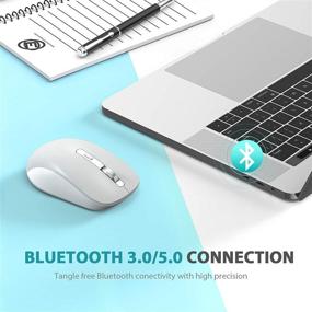 img 2 attached to Беспроводная мышь Bluetooth