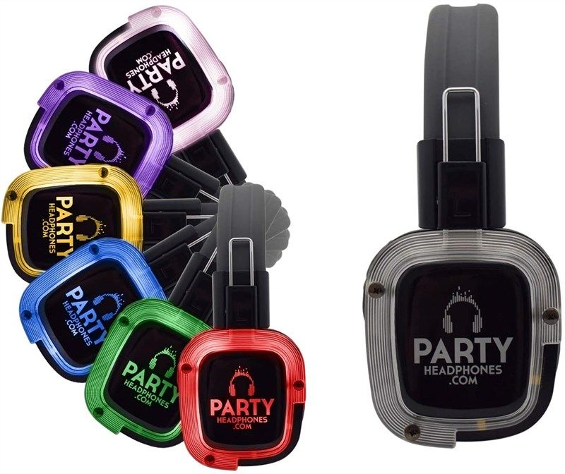 Party Headphones Conferences Listening Activities logo