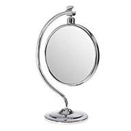 💄 enhance your beauty routine with zadro pedestal vanity mirror, satin nickel, 1x and 5x: find your perfect reflection logo