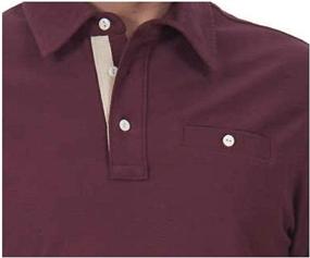 img 2 attached to Jachs Short Sleeve Cotton Large Men's Clothing