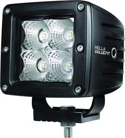 img 3 attached to 💡 Hella 357204031 ValueFit Cube Flood Beam: Premium Off-Road Lighting (4 LED)