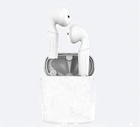 img 3 attached to Наушники с зарядным футляром Earbuds 5.0: водонепроницаемая бинауральная гарнитура с микрофоном для бега, спорта, тренажерного зала-2.