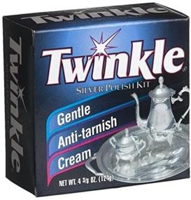 img 3 attached to Pack of 6 Twinkle Silver Polish Kit, Gentle Anti-Tarnish Cream - 4.38 oz