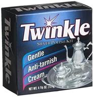 pack of 6 twinkle silver polish kit, gentle anti-tarnish cream - 4.38 oz logo