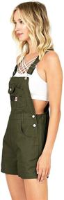 img 2 attached to 👖 Classic Overalls for Women: Revolt Womens Juniors, Women's Clothing