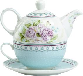 img 2 attached to Grace Teaware Porcelain 10 Ounce Romantic