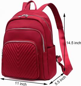 img 3 attached to 🎒 Lightweight Rucksack Teenager Backpacks for Casual Daypacks by BMVMB