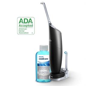 img 4 attached to Enhanced Dental Care: Philips 🦷 Sonicare Airfloss Ultra, HX8432/13, Black Edition