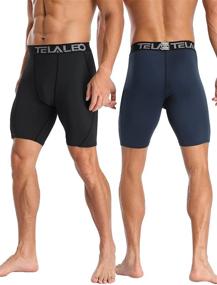 TELALEO 5 Pack 3 Womens Volleyball Shorts Spandex Compression