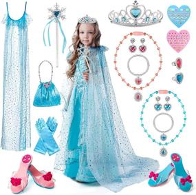 img 4 attached to 👑 TERTOY Princess Dress Jewelry Boutique" - Rewritten for Enhanced SEO: "TERTOY Boutique for Princess Dresses with Jewelry Accessories