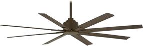 img 4 attached to 🌿 Enhance Your Outdoor Space with the Minka-Aire F896-65-ORB Xtreme H2O 65 Inch Outdoor Ceiling Fan in Oil Rubbed Bronze Finish