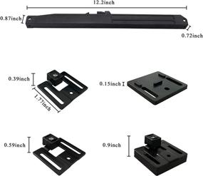 img 2 attached to Upgraded Hole-Free Version Barn Door Soft Close Mechanism with Adjustable Door Stoppers and Actuator Spacers - Sliding Barn Door Hardware for Door Weight 70-160 Pounds