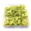 insulated connectors disconnect yellow 40pcs lkelyonewy logo