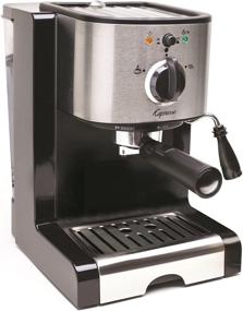 img 3 attached to ☕️ Black and Stainless Capresso 116.04 EC100 Pump Espresso and Cappuccino Machine