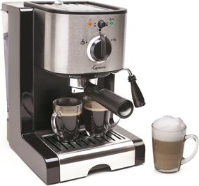 img 1 attached to ☕️ Black and Stainless Capresso 116.04 EC100 Pump Espresso and Cappuccino Machine